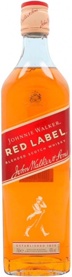 Виски Johnnie Walker Red label 40% 0,7л