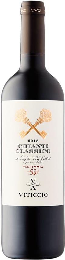 Вино Chianti Classico Viticcio красное сухое 14% 0.75 л