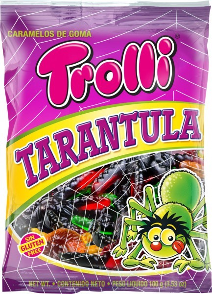 Конфеты жевательные Trolli Тарантул 100 г