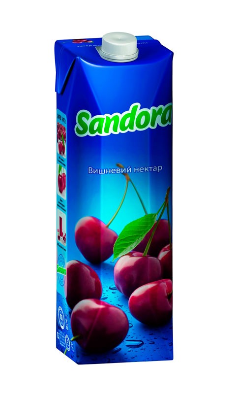 Нектар Sandora вишневый 1л