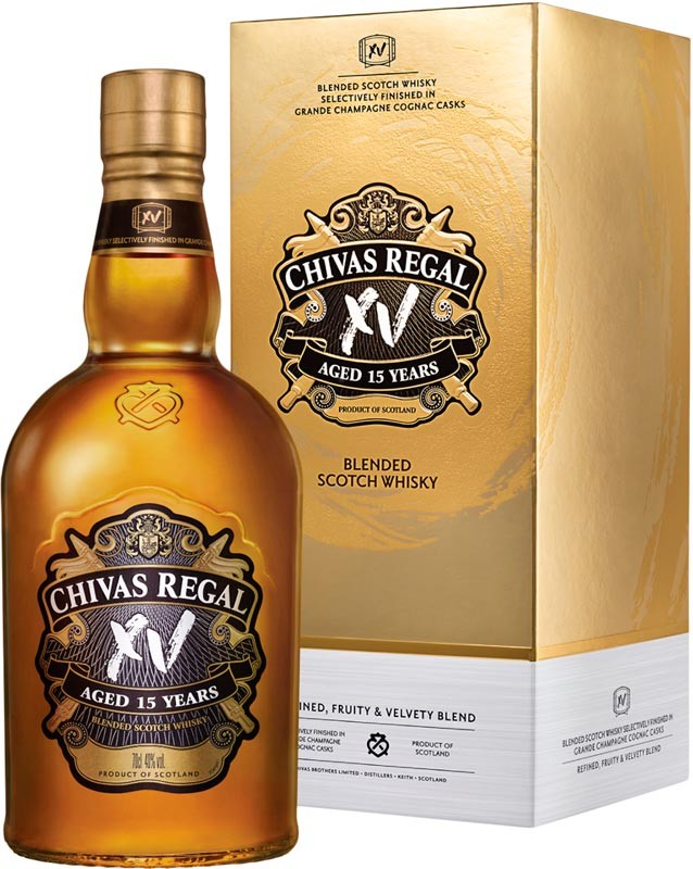 Виски Chivas Brothers Limited XV 15 лет выдержки 40% 0.7 л