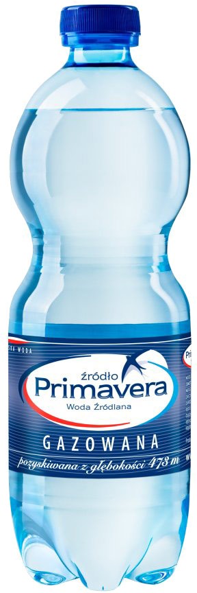 Вода Primavera газированная 0.5л
