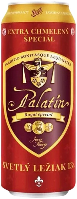 Пиво Steiger Palatin светлое 5,5% 0,5л