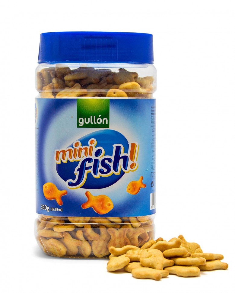 Печенье Mini Fish Gullon 350 г пл.банка