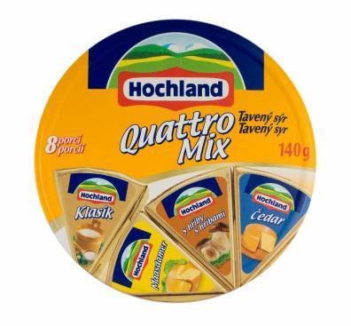 Сыр Hochland Quattro Mix 140г 45%