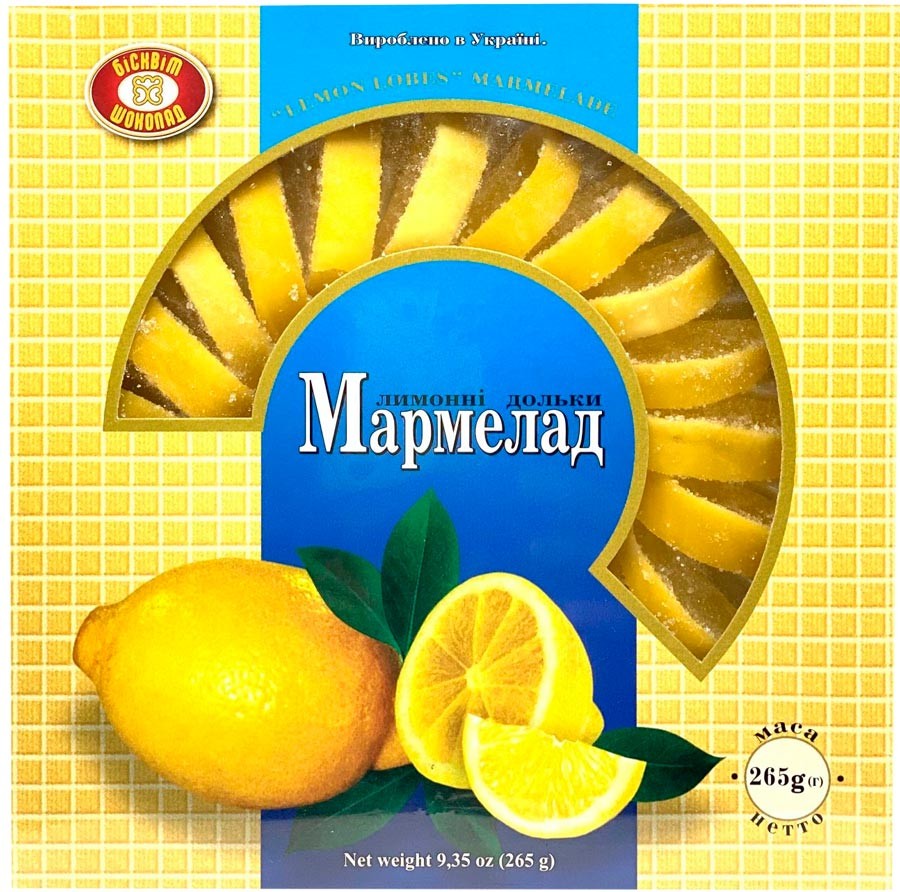 Мармелад ХБФ Лимонні дольки 265 г