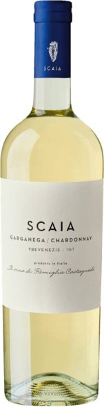 Вино Scania Bianca Garganega Chardonnay 2019 белое полусухое Италия 12,5% 0,75л