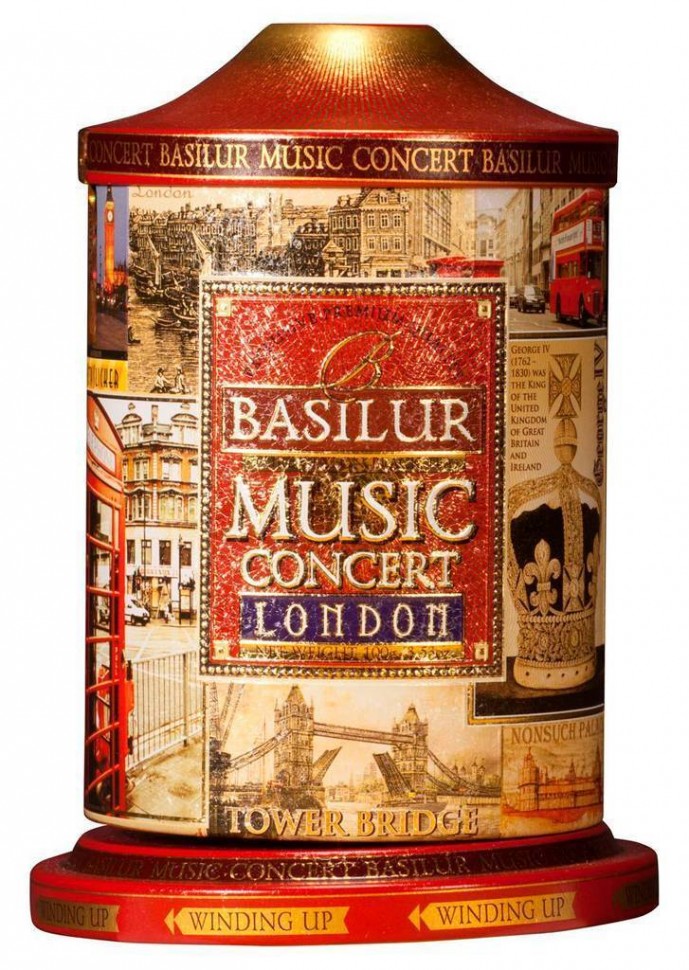 Чай Basilur Music Concert London 100 г