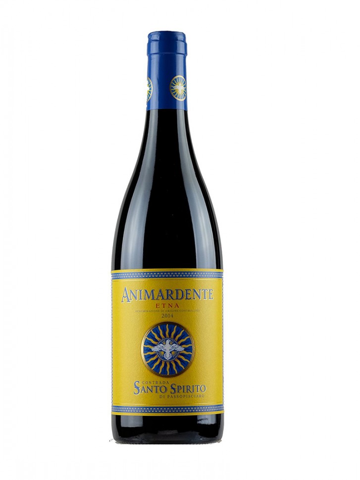 Вино Santo Spirito Etna Rosso Animardente 2014 красн сухое 0,75л 14,5%