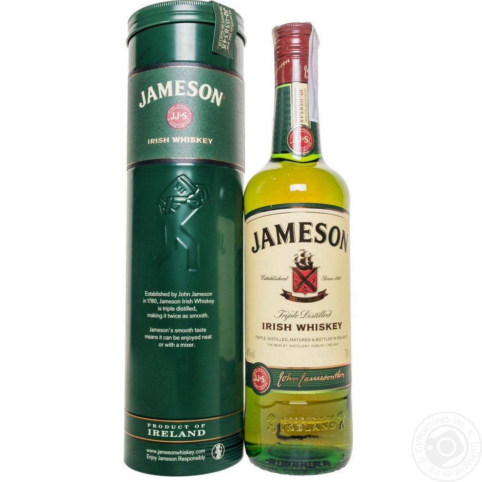 Виски Jameson 0,7л 40% в коробке