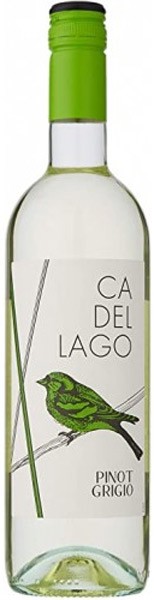 Вино Ca Del Lago Pinot Grigio Delle Venezie DOC Veneto белое сухое 12% 0,75л