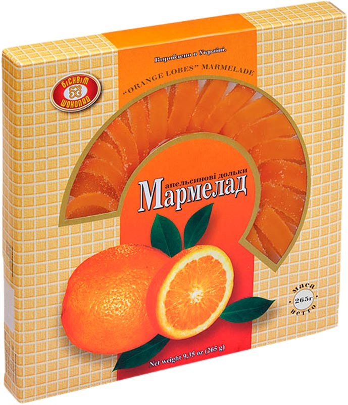 Мармелад ХБФ Апельсинові дольки 265 г
