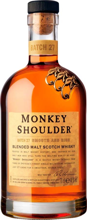 Віскі Monkey Shoulder 40% 0.7л