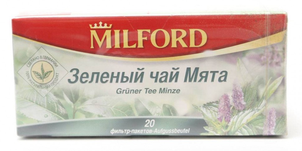 Чай Milford Mint 20 пак
