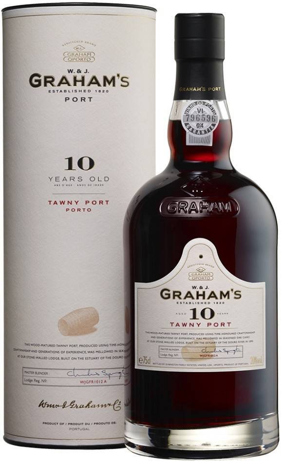 Вино Graham’s 10 Year белое 0,75 20%