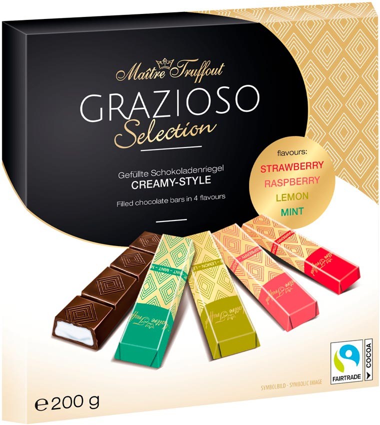 Шоколадные конфеты Grazioso Selection Creamy Style 200 г