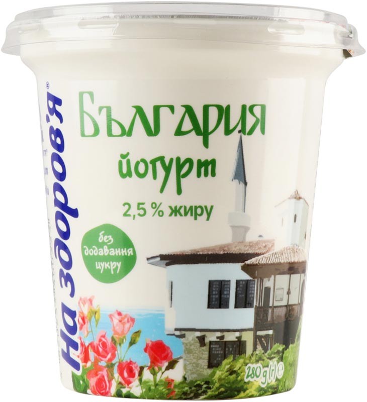 Йогурт На здоровье Болгарский 5% 280 г