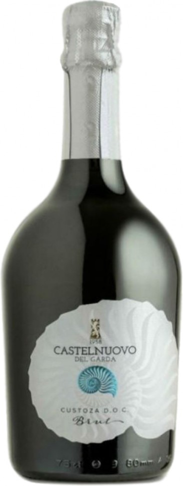 Вино ігристе Castelnuovo Garda Brut біле брют 12% 0,75 л 