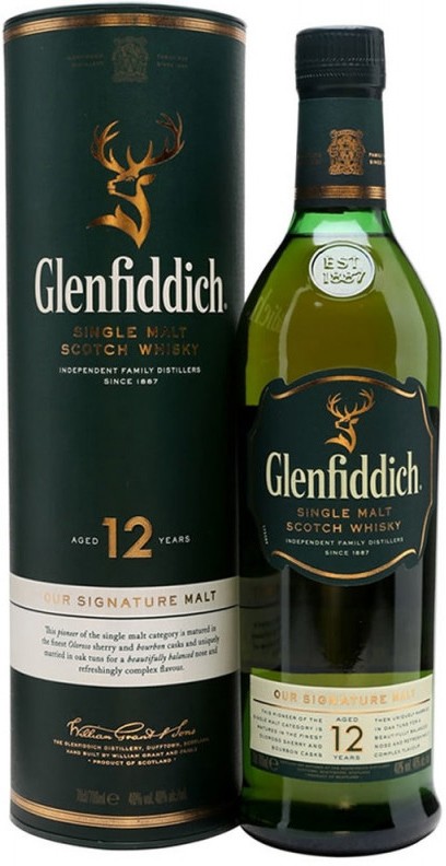 Виски Glenfiddich 12 лет 1л