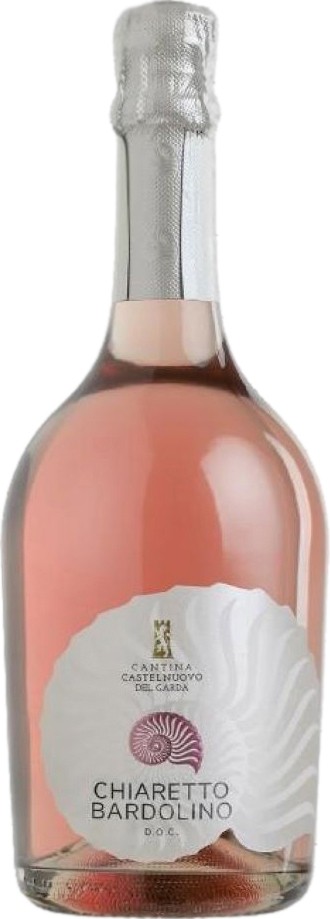 Вино игристое Castelnuovo Bardolino Chiaretto Brut розовое брют 12% 0,75 л
