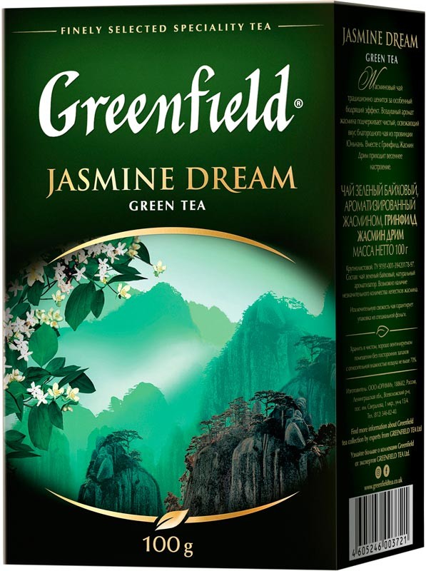 Чай листовой Greenfield Jasmine Dream 100 г