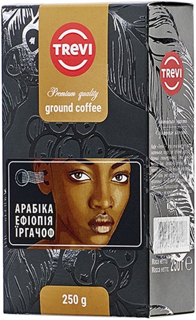 Кофе молотый Trevi Арабика Эфиопия Йоргачеф 250г