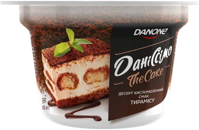 Десерт Тірамісу The Cake Даніссімо 5.4% 200 г