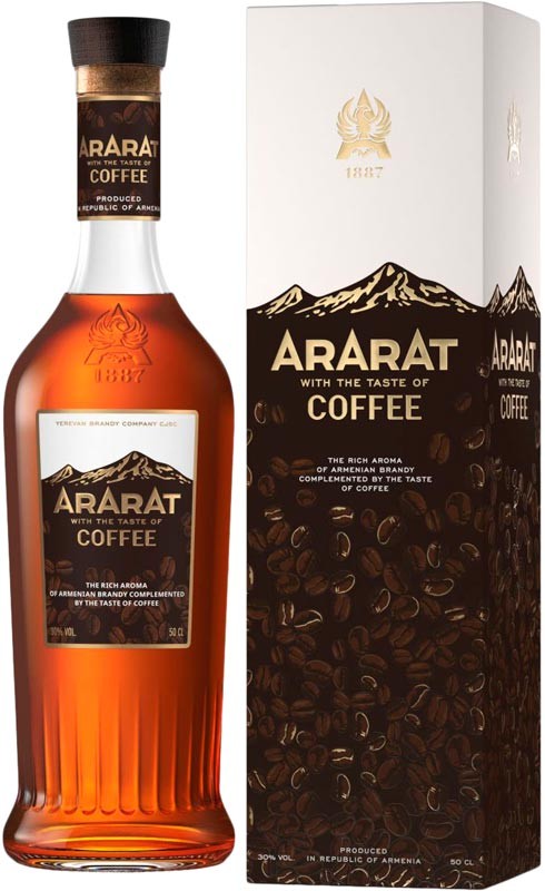 Крепкий алкогольный напиток Ararat Coffee 30% 0.5 л