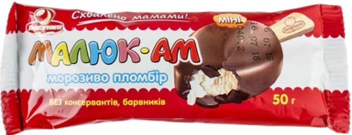 Мороженое Ласунка Малюк-ам Эскимо 50 г