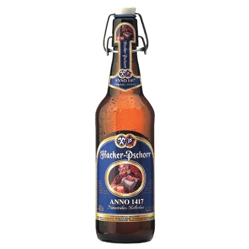 Пиво светлое Hacker-Pschorr ANNO 1417 0,5л с/б