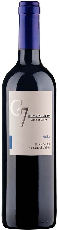 Вино G7 Merlot красное сухое 13.5% 0.75 л