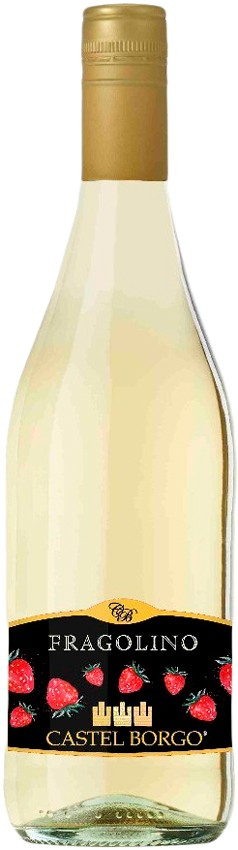 Вино игристое Decordi Castelborgo Fragolino белое сладкое 7.5% 0.75 л