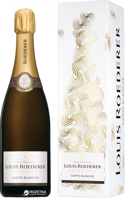 Шампанское Louis Roederer Demi-SEC Carte Blanche 0,75л