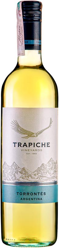 Вино Trapiche Vineyards Torrontes белое сухое 12,5% 0,75л