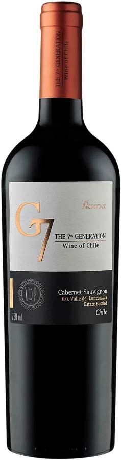 Вино G7 Reserva Cabernet Sauvignon красное сухое 14% 0.75 л