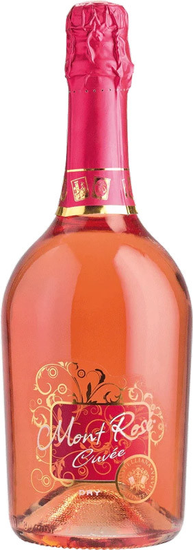 Вино ігристе Montelliana Mont Rose рожеве сухе 11% 0.75л 