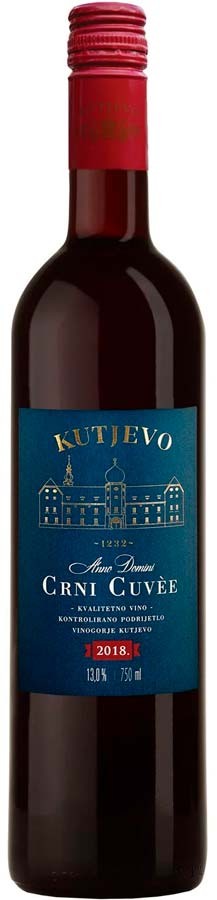Вино Kutjevo Crni Cuvee красное сухое 13% 0.75 л
