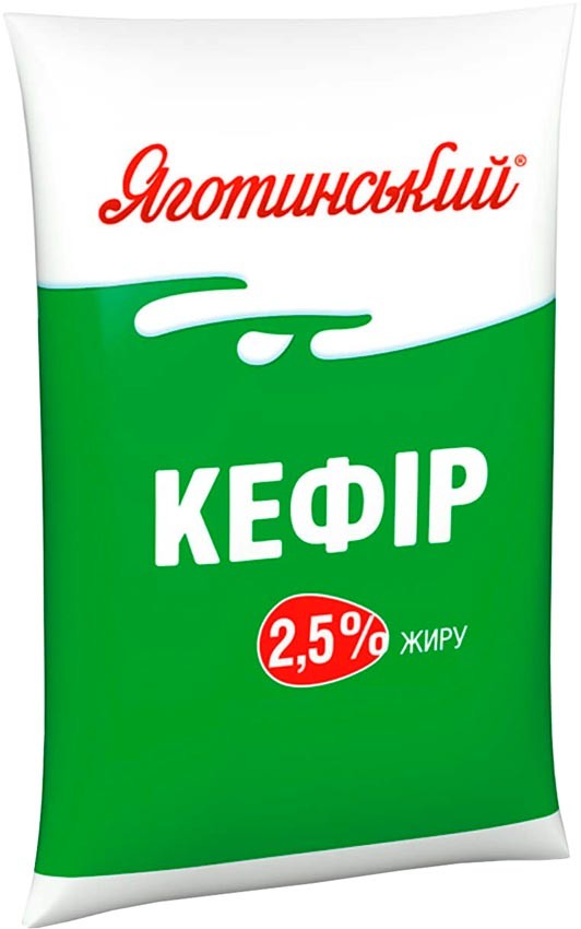 Кефир Яготинский 2,5% 900 г