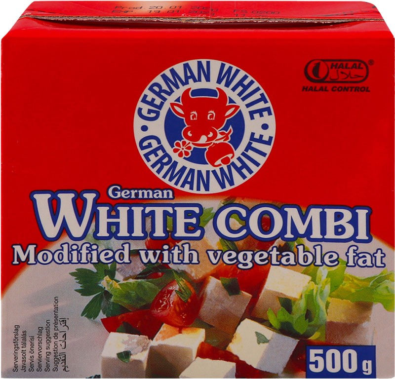 Сыр German White Combi 38% 500г