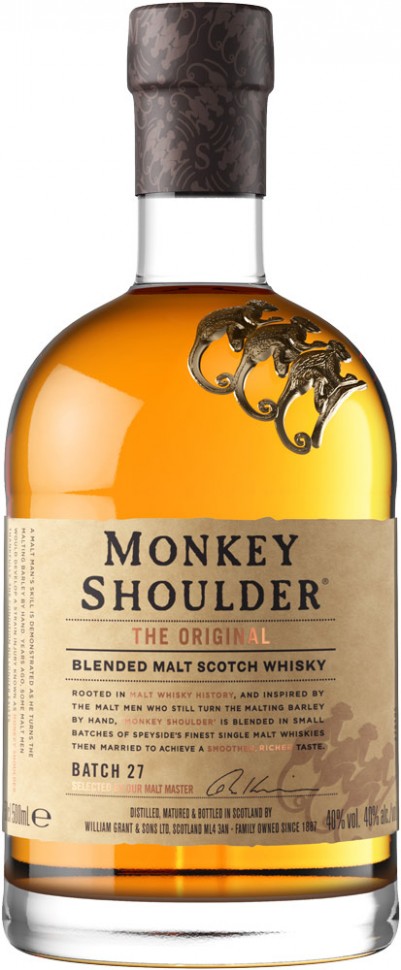 Віскі Monkey Shoulder 40% 0,5л