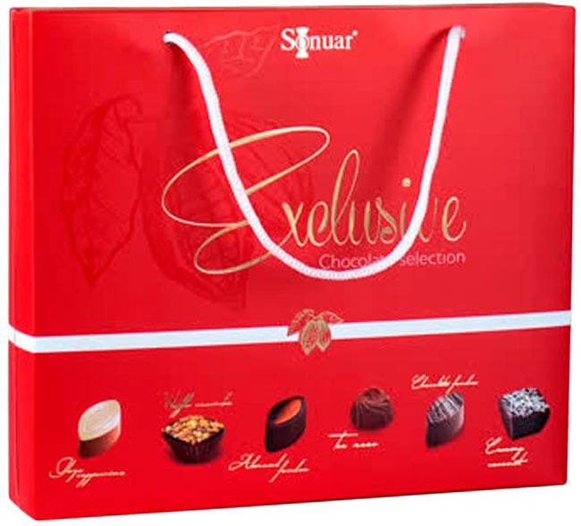 Шоколадные конфеты Sonuar Exclusive red 160 г