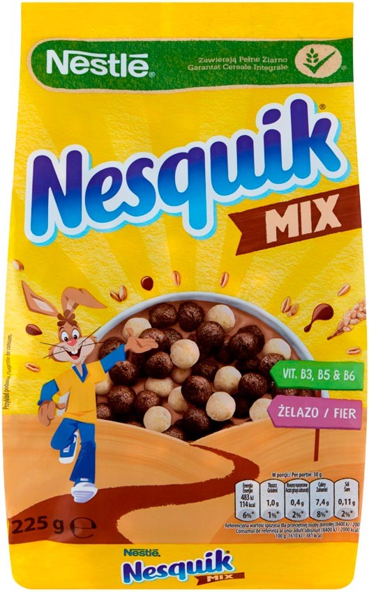 Сухой завтрак Nesquik Mix 225 г