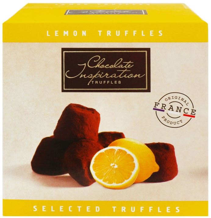Конфеты французские трюфели Chocolate Inspiration со вкусом лимона 200 г