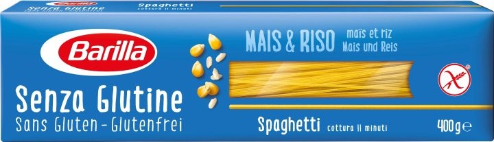 Макарони Barilla Spaghetti без глютену 400г