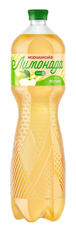 Напиток сокосодержащий Моршинська Лимонада со вкусом Яблоко 1.5 л