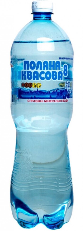 Минеральная вода Алекс Поляна Квасова 8 сильногазированная 1.5л