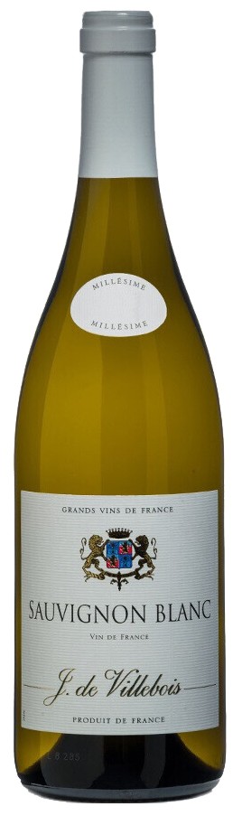 Вино J. De Villebois Sauvignon Blanc белое сухое 11,5% 0,75л
