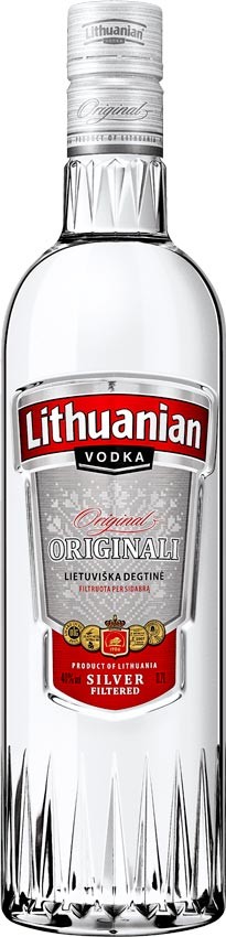 Горілка Lithuanian Vodka Original 40% 0.7 л