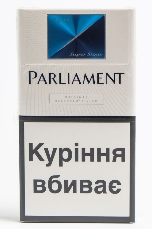 Сигарети Parliament Aqua Super Slims