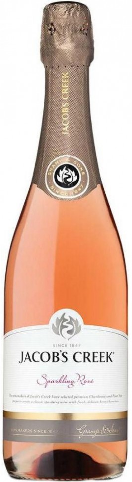 Вино ігристе Jacob’s Creek Sparkling Rose сухе рожеве 0,75л 10-13%